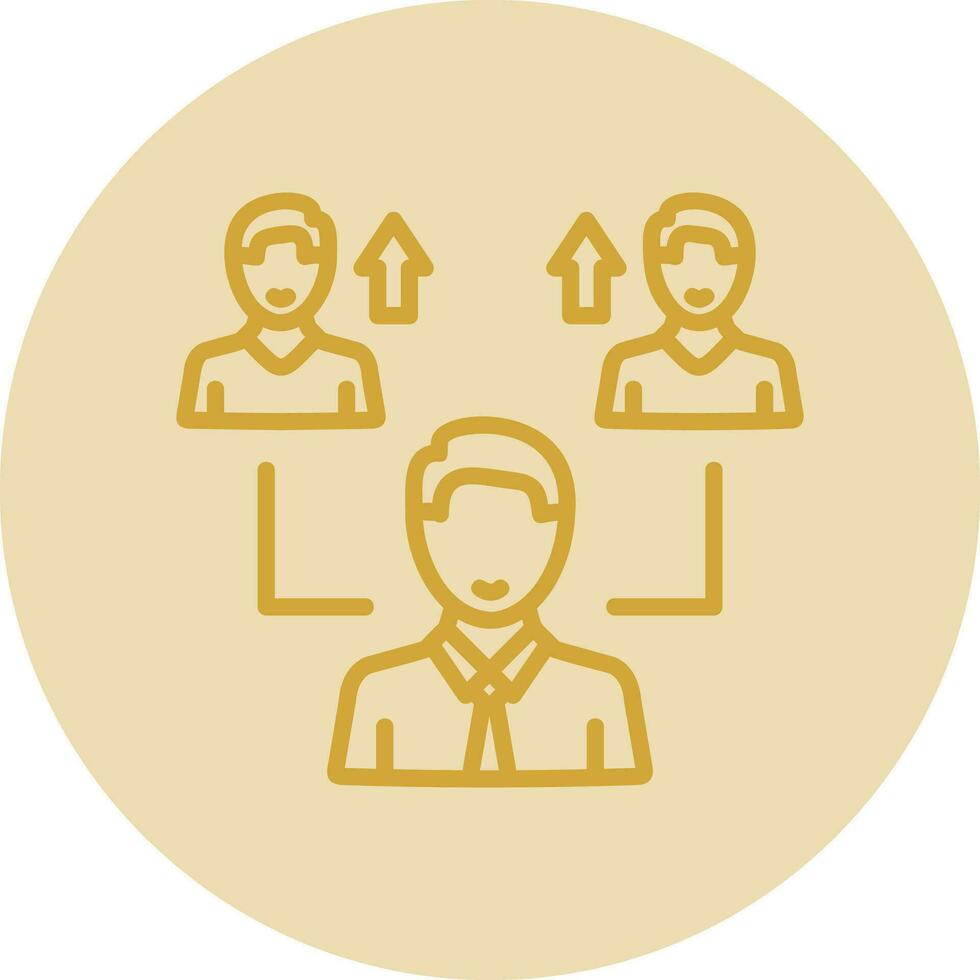 Servant Leadership Vector Icon Design