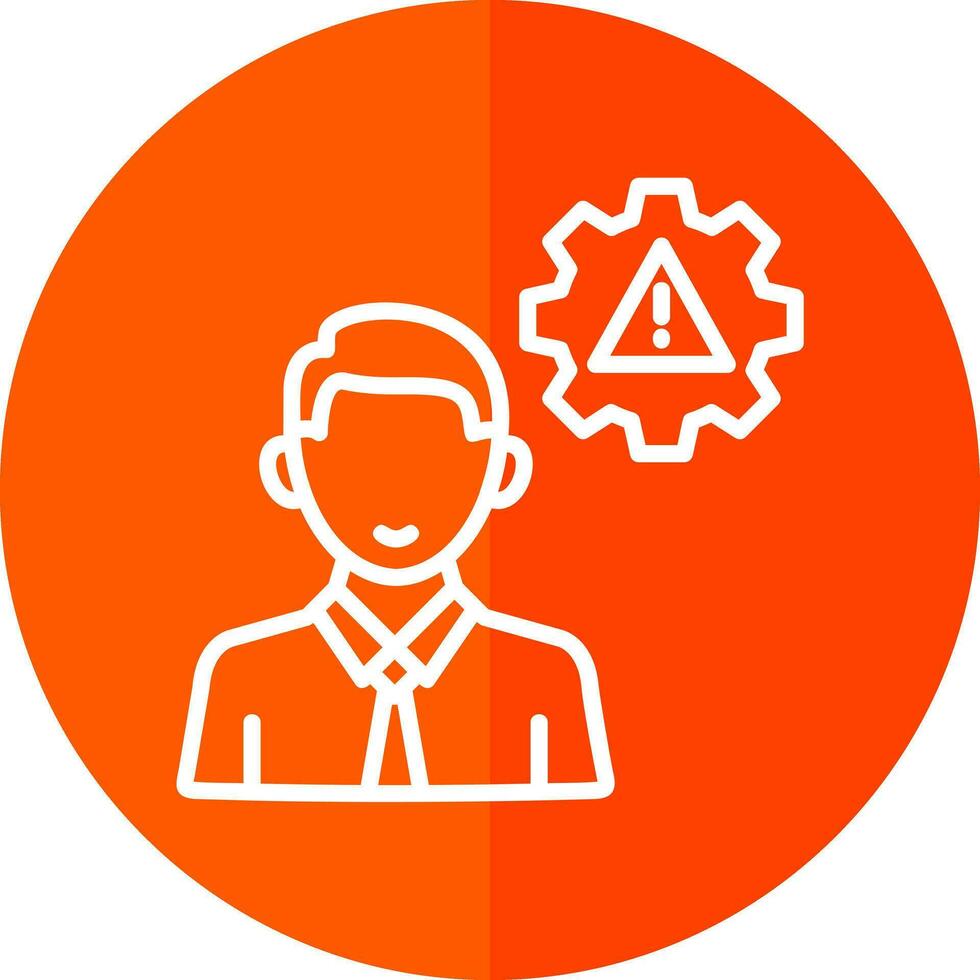 Risk Management Vector Icon Design