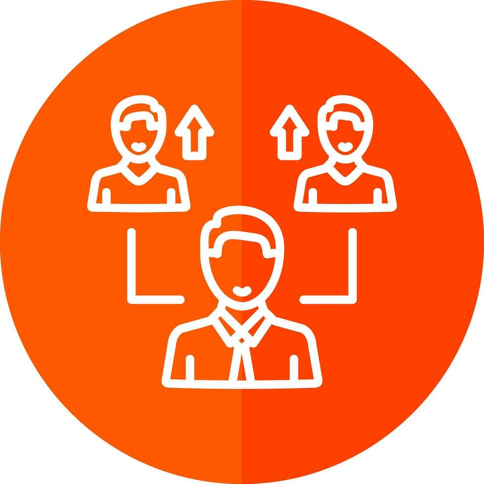 Servant Leadership Vector Icon Design