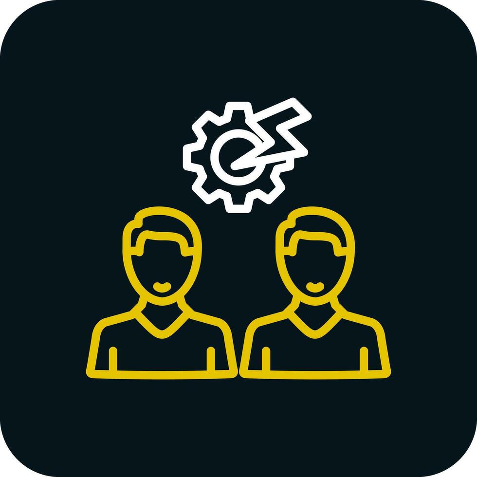 Conflict Resolution Vector Icon Design