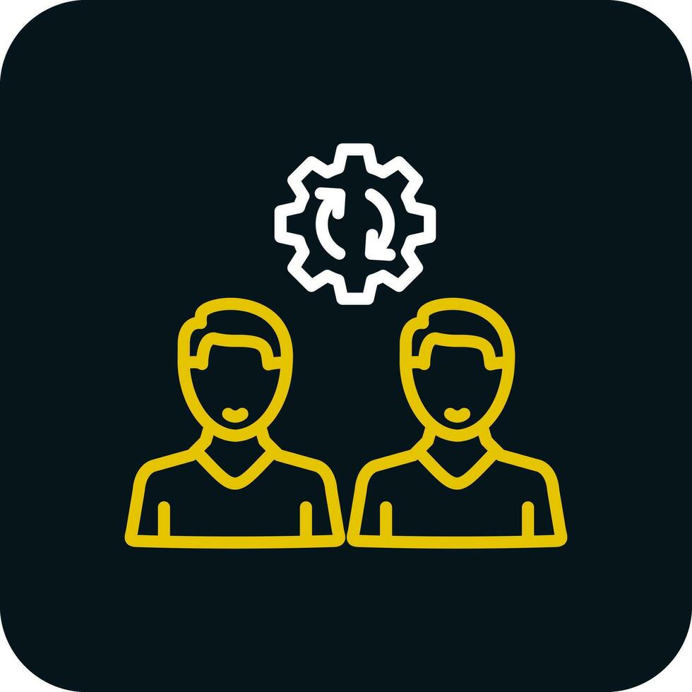 Change Management Vector Icon Design