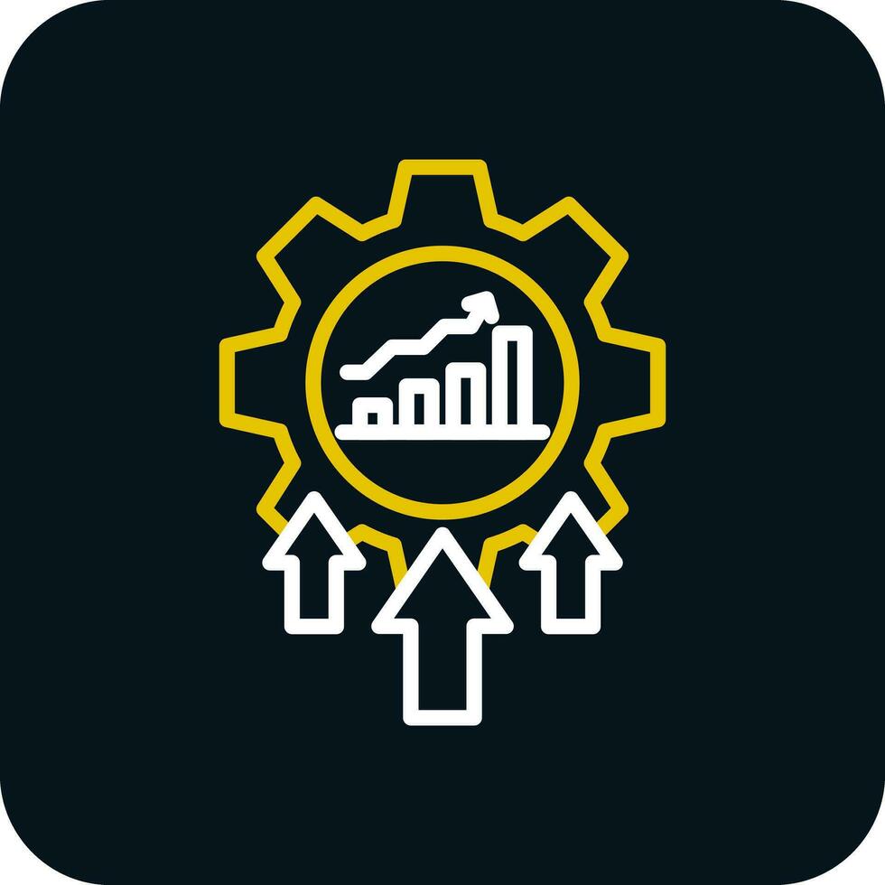 Continuous Improvement Vector Icon Design