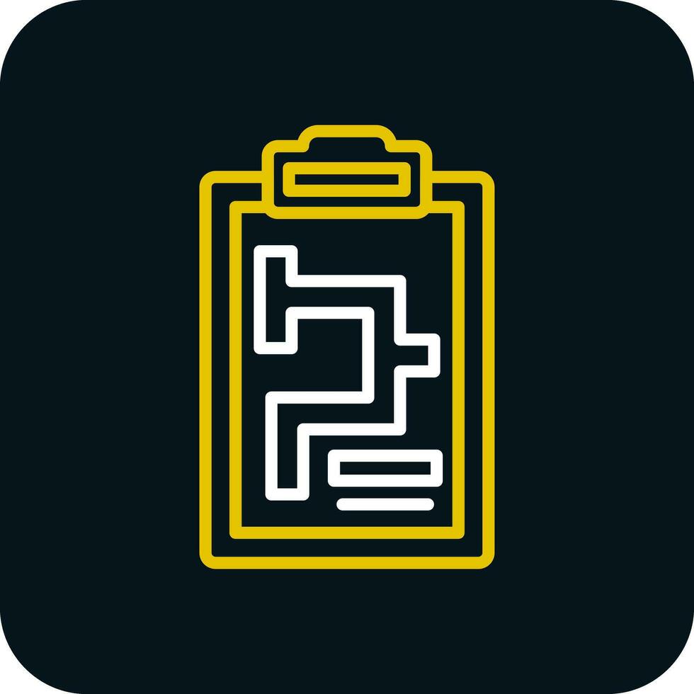 Scenario Planning Vector Icon Design