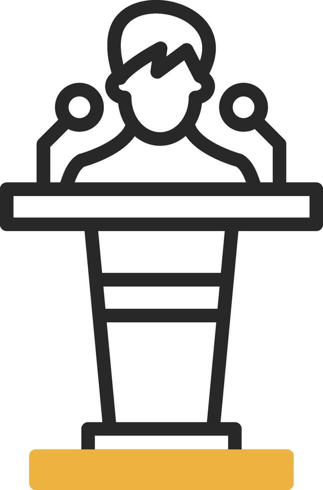 Podium Vector Icon Design