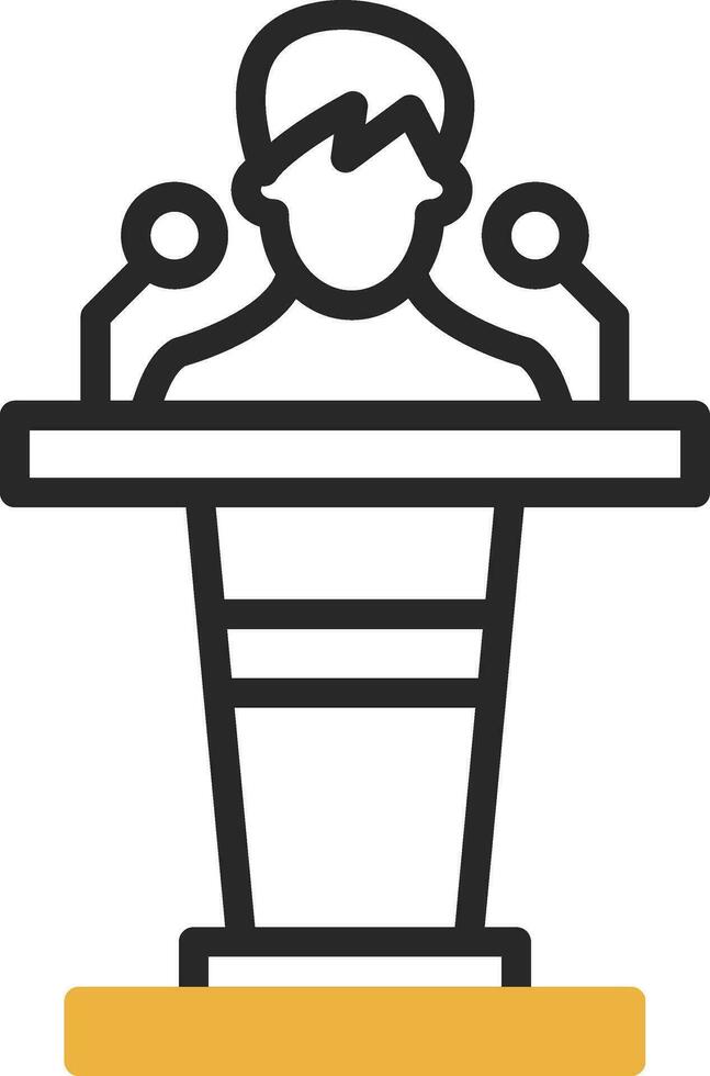 Podium Vector Icon Design