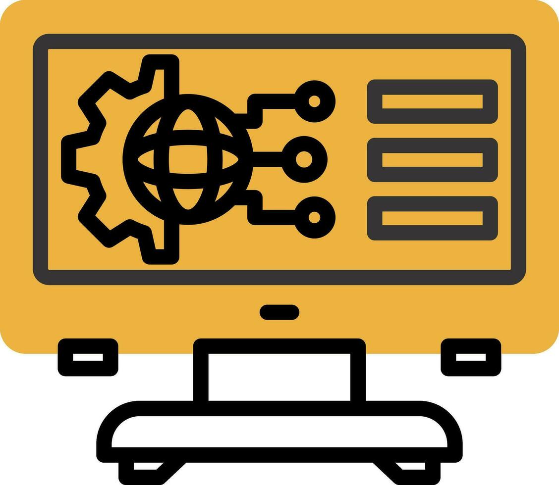 Digital Transformation Vector Icon Design