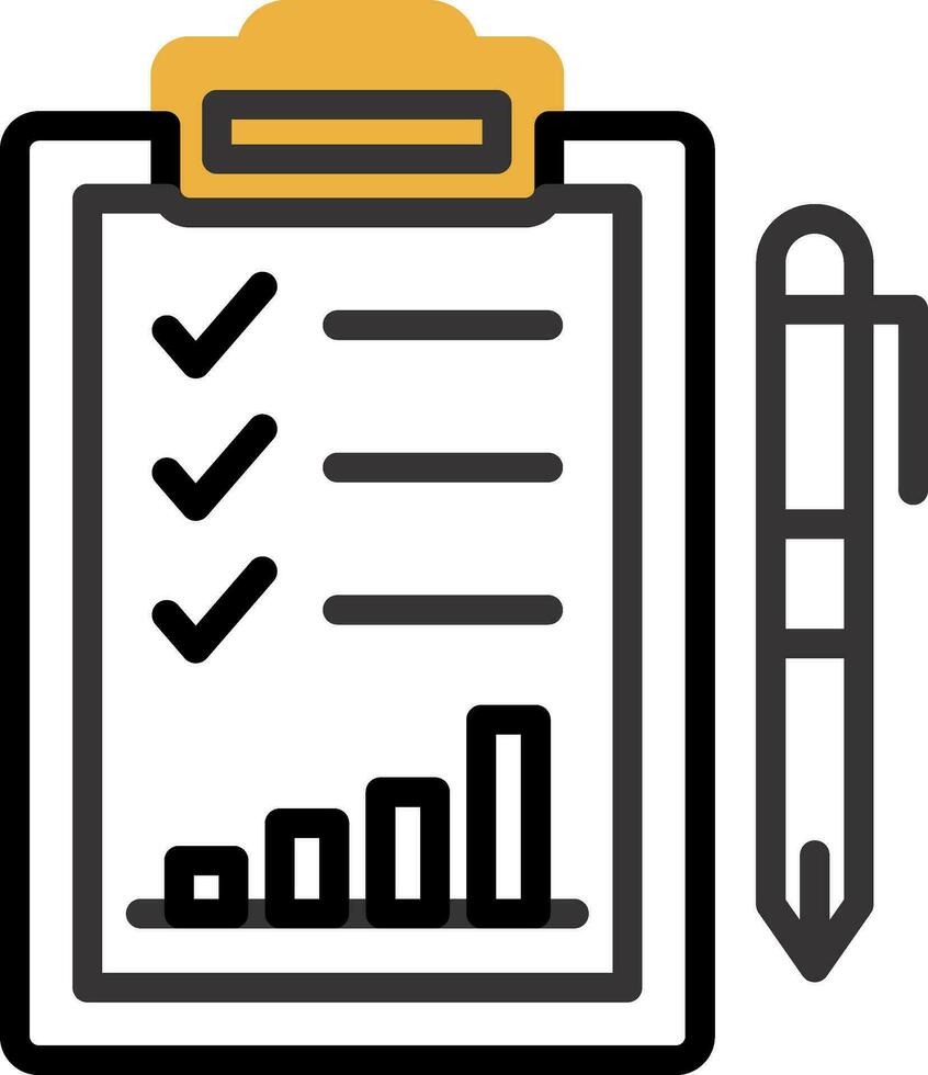 Performance Evaluation Vector Icon Design