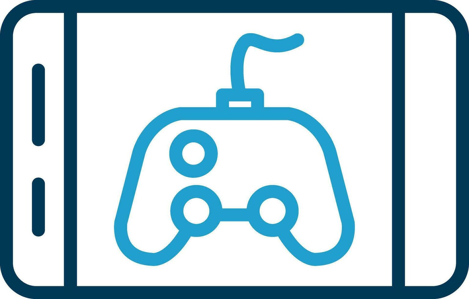Mobile Game Vector Icon Design