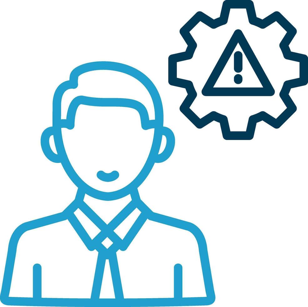 Risk Management Vector Icon Design