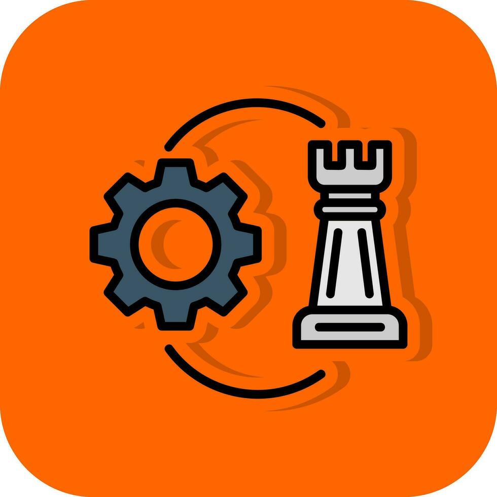 Strategic Execution Vector Icon Design