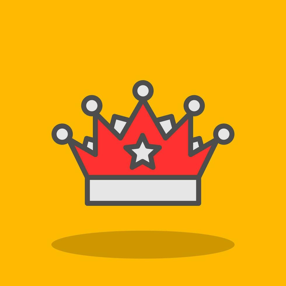 Crown Vector Icon Design