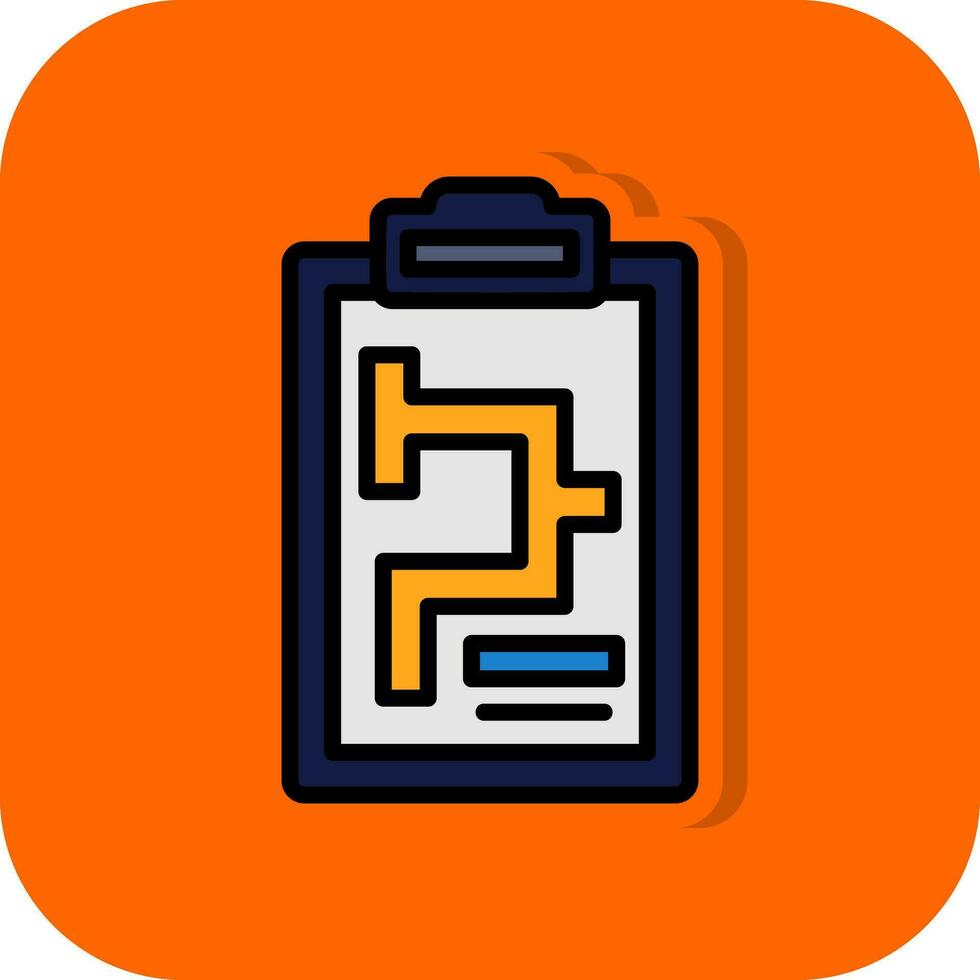 Scenario Planning Vector Icon Design