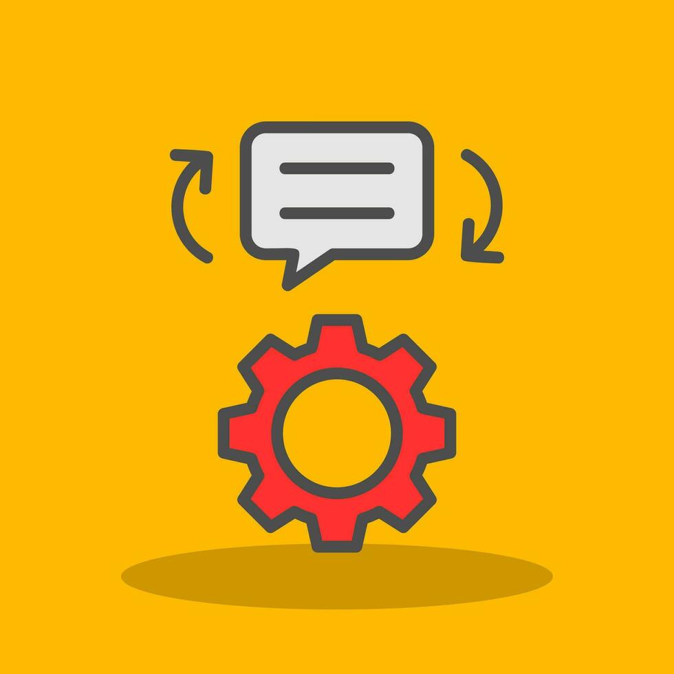 Feedback Mechanisms Vector Icon Design