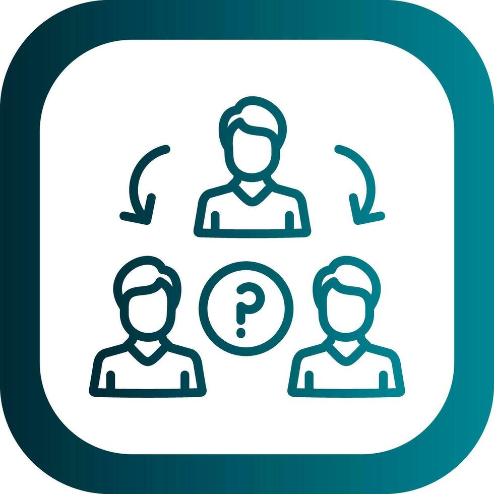 Workforce Shortage Vector Icon Design