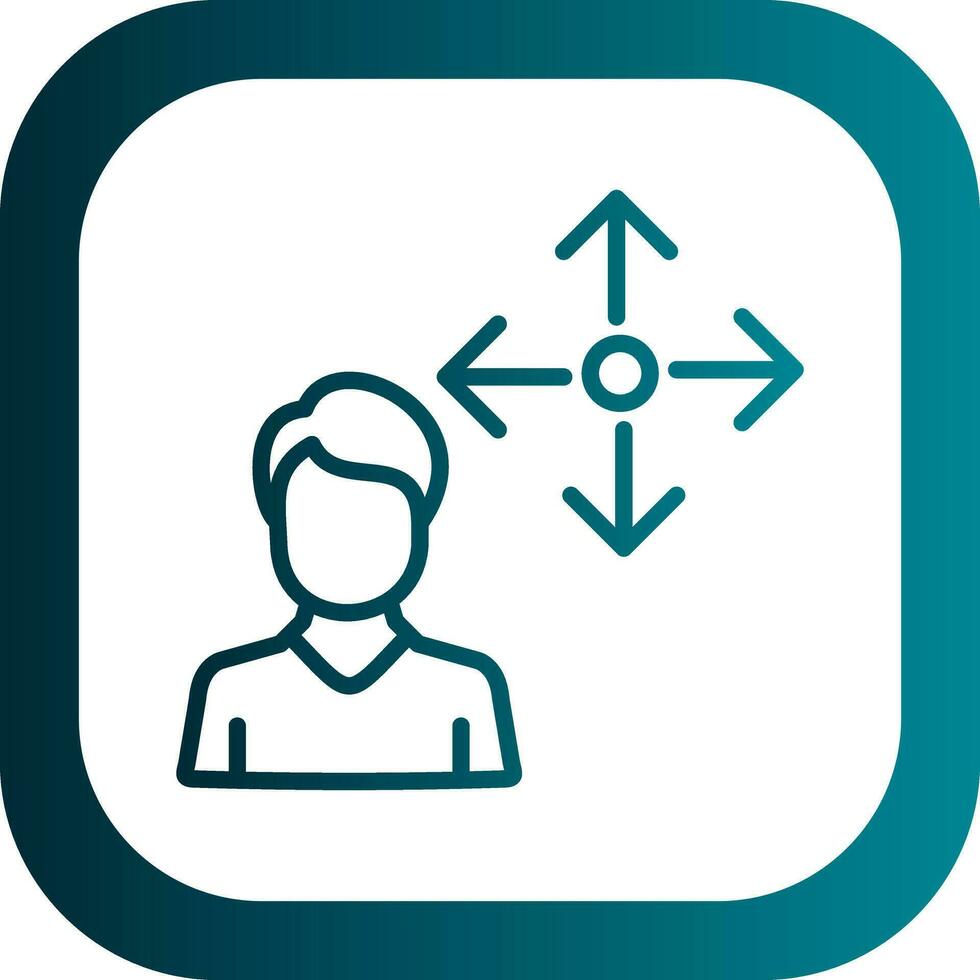 Overexpansion Vector Icon Design