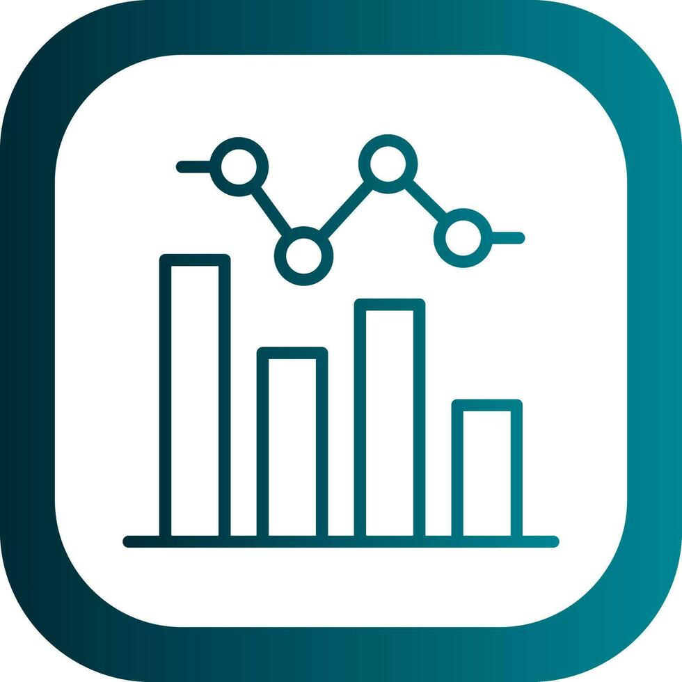 Fluctuating Demand Vector Icon Design