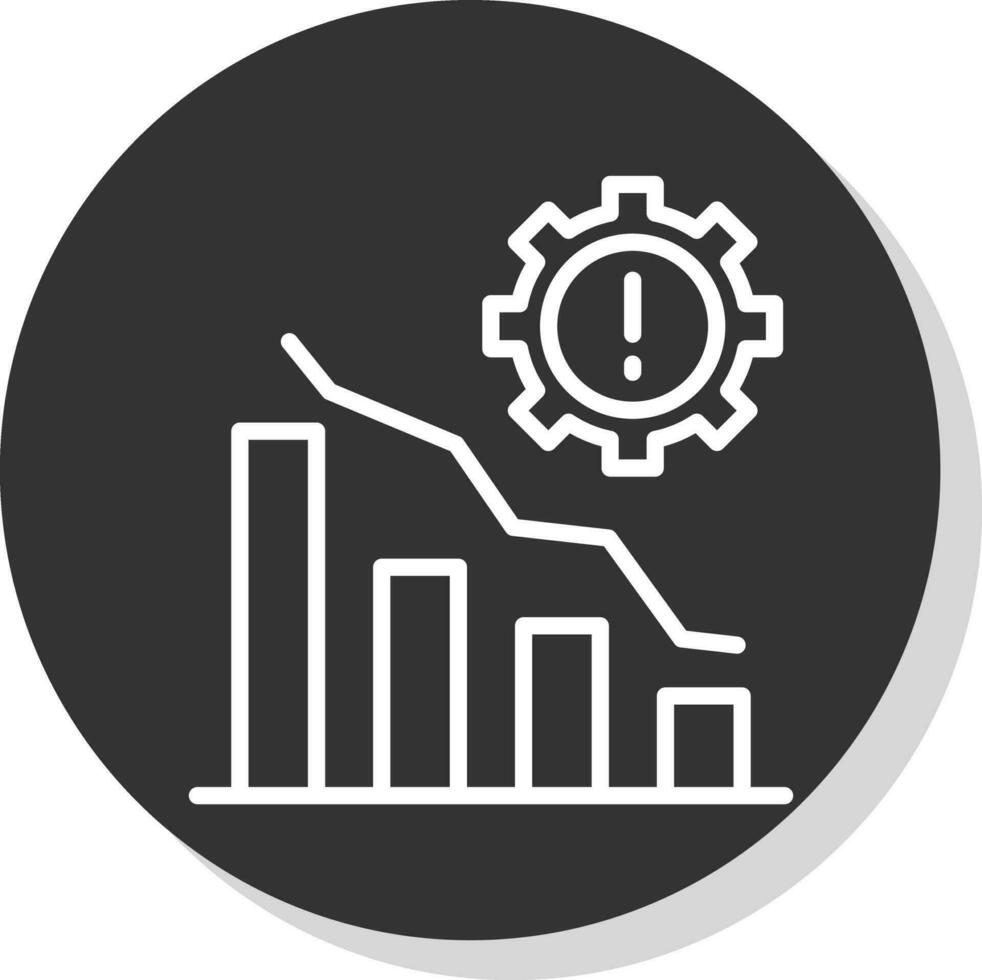 Market Disruptions Vector Icon Design