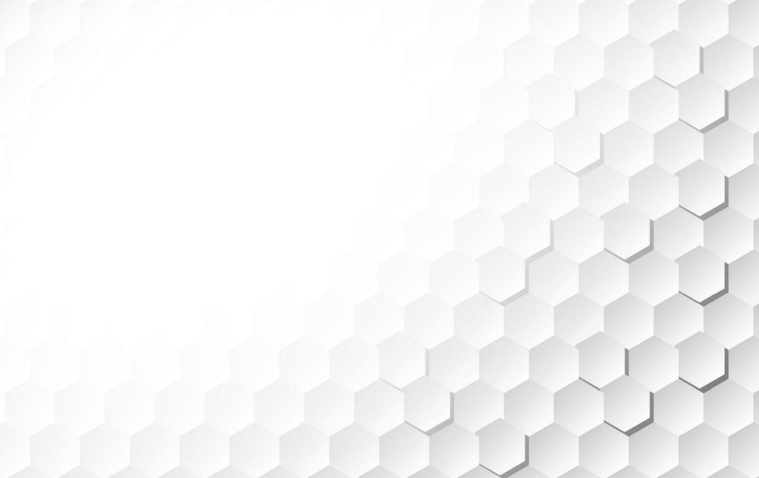 Abstract white background of Embossed surface Hexagon,Honeycomb modern pattern concept, Creative light and shadow style. Geometric mesh minimal clean gradient color for wallpaper.vector illustration vector