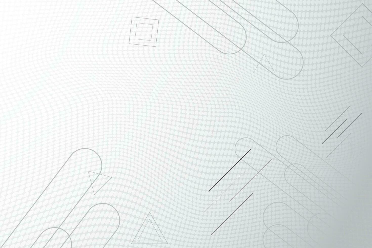 Abstract shape background. Modern technology with pattern Gradient mesh. Geometric on white background lines.Creative Minimal of Trend halftone Design elements for Magazine Vector illustration.light