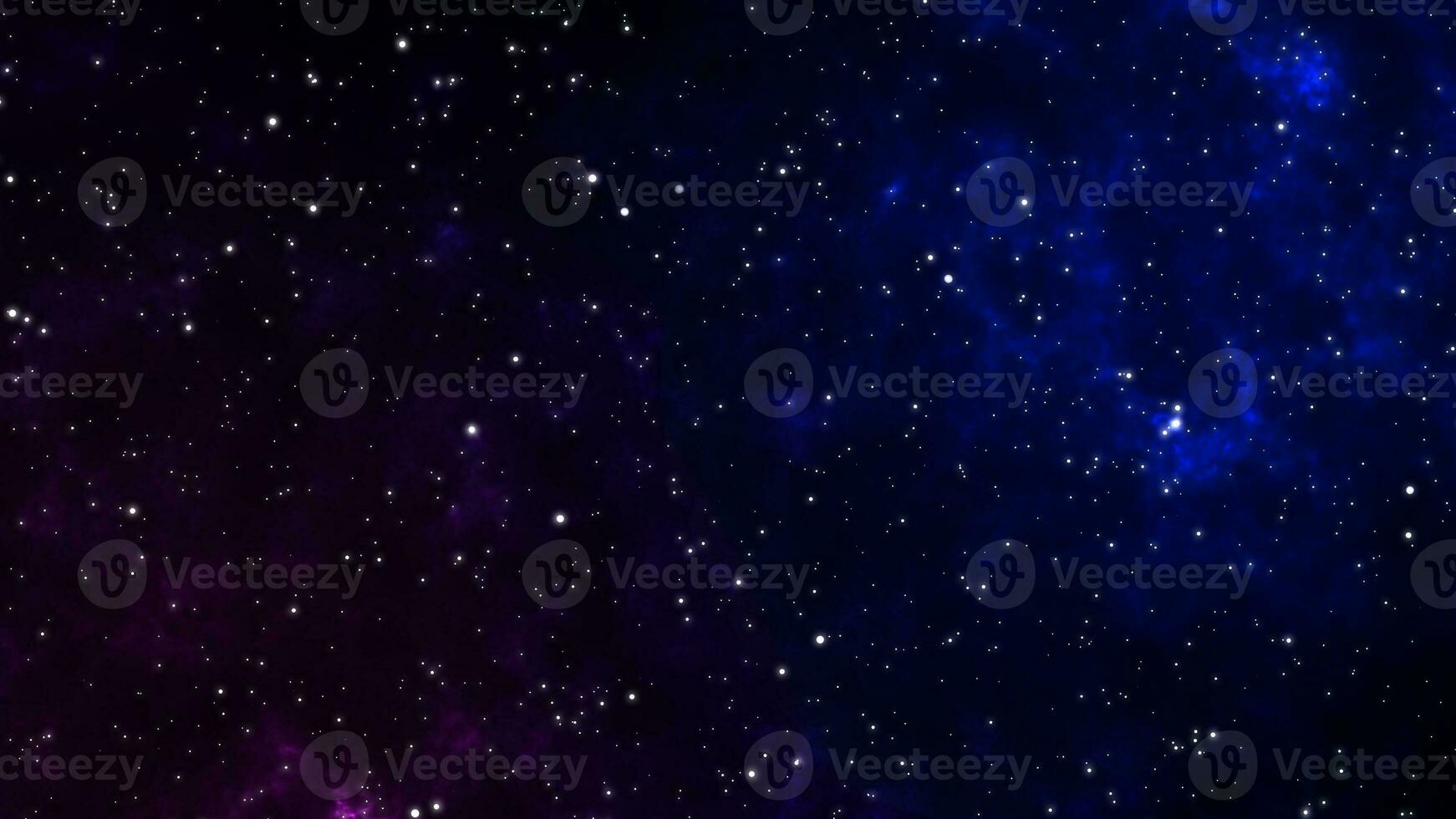 illustration of Traveling through star fields in space as a supernova colorful light glowing.Space Nebula blue background moving motion graphic with stars space rotation nebula Science galaxy cosmis photo