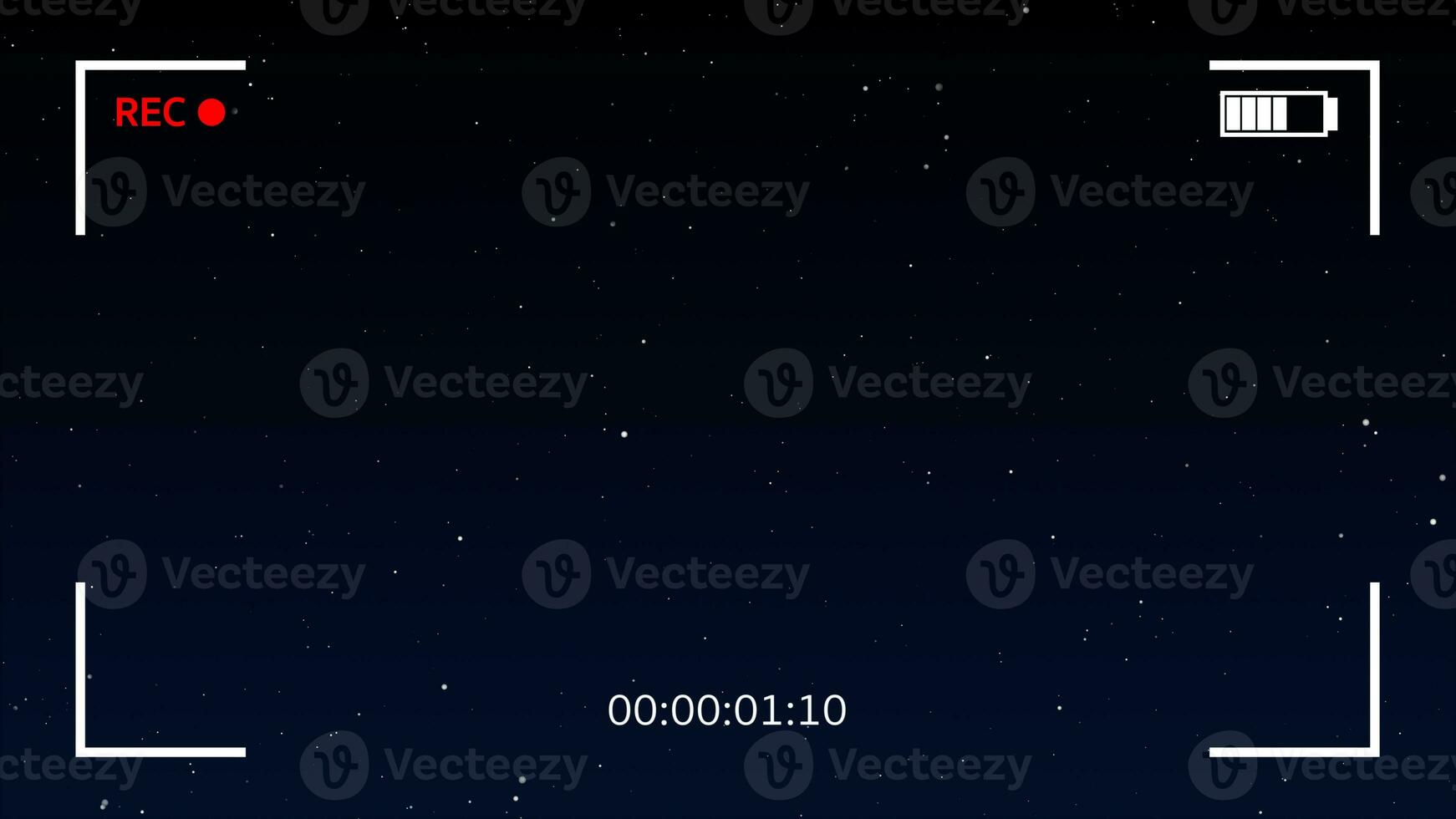 shinny stars animation on sky background. Graphic overlay effect with galaxy sky twinkling light in the space with slow zoom of camera angel video recording camera screen Square Frame Easy simple photo