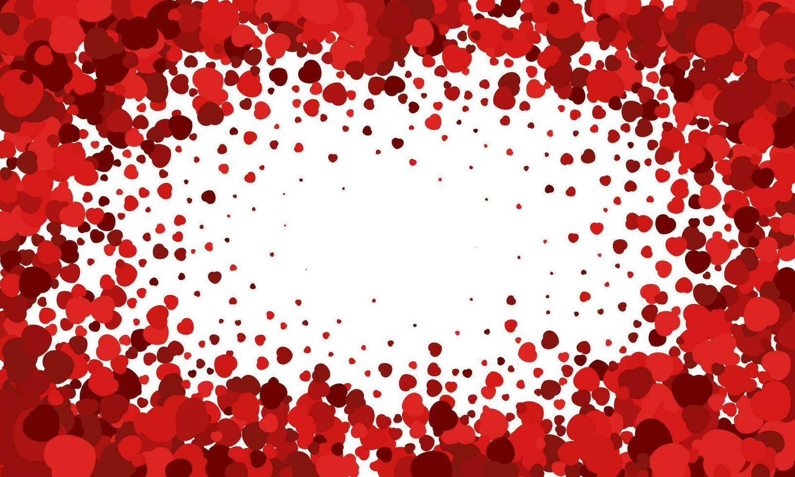Happy Valentines Day Background. Abstract hearts for Valentines Day Background Design. Vector illustration.
