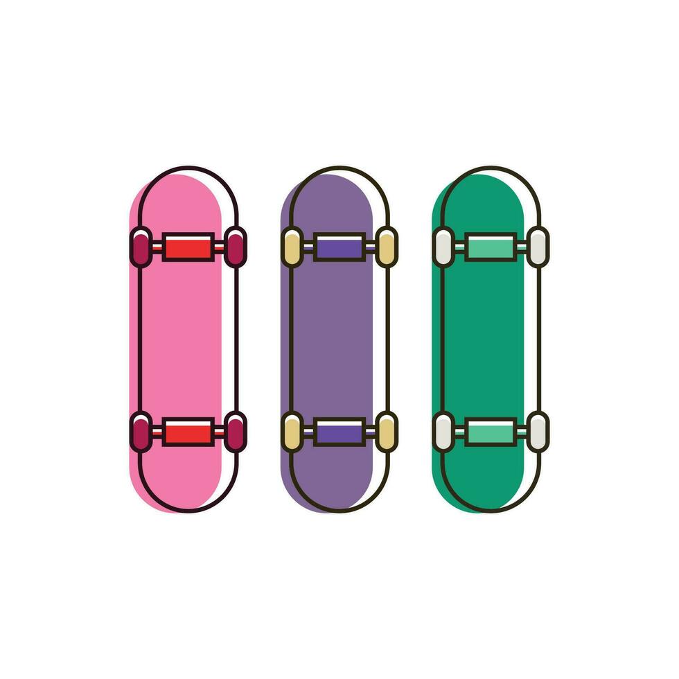 patinar tablero vector