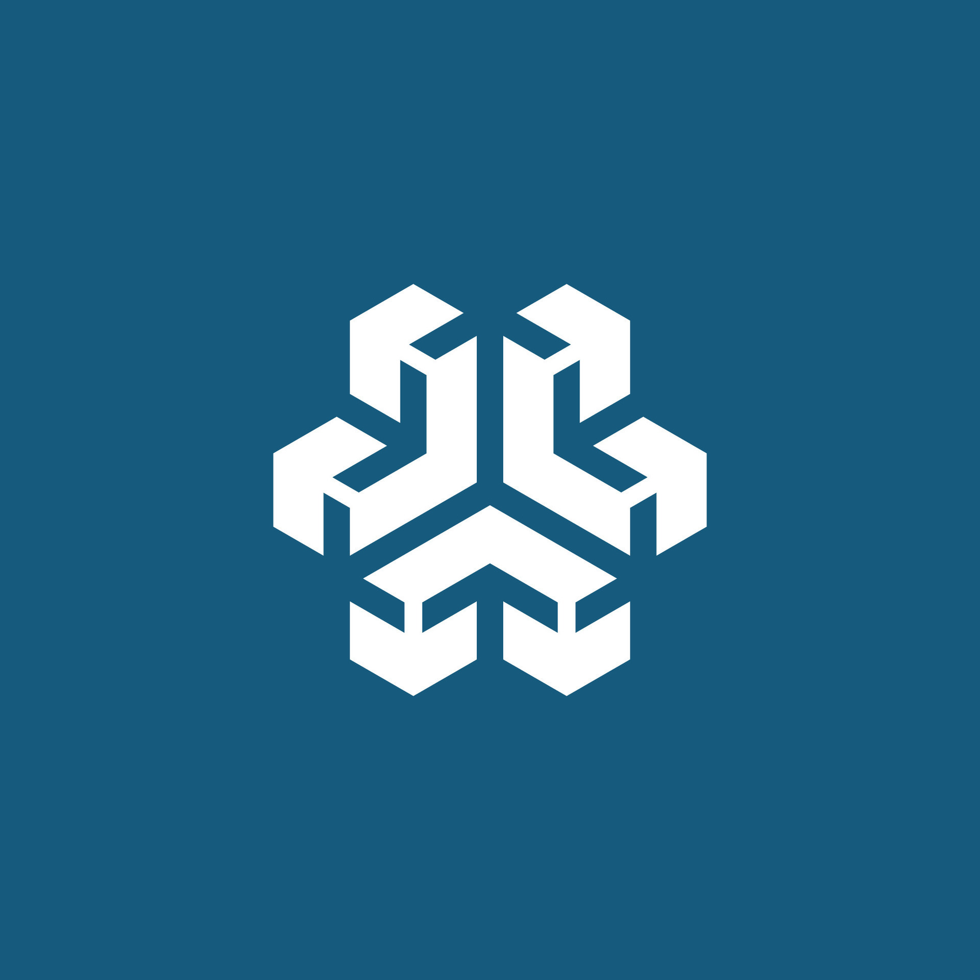 spread hexagon arrow logo. arrows spread in all directions. 31976554 Vector Art at Vecteezy