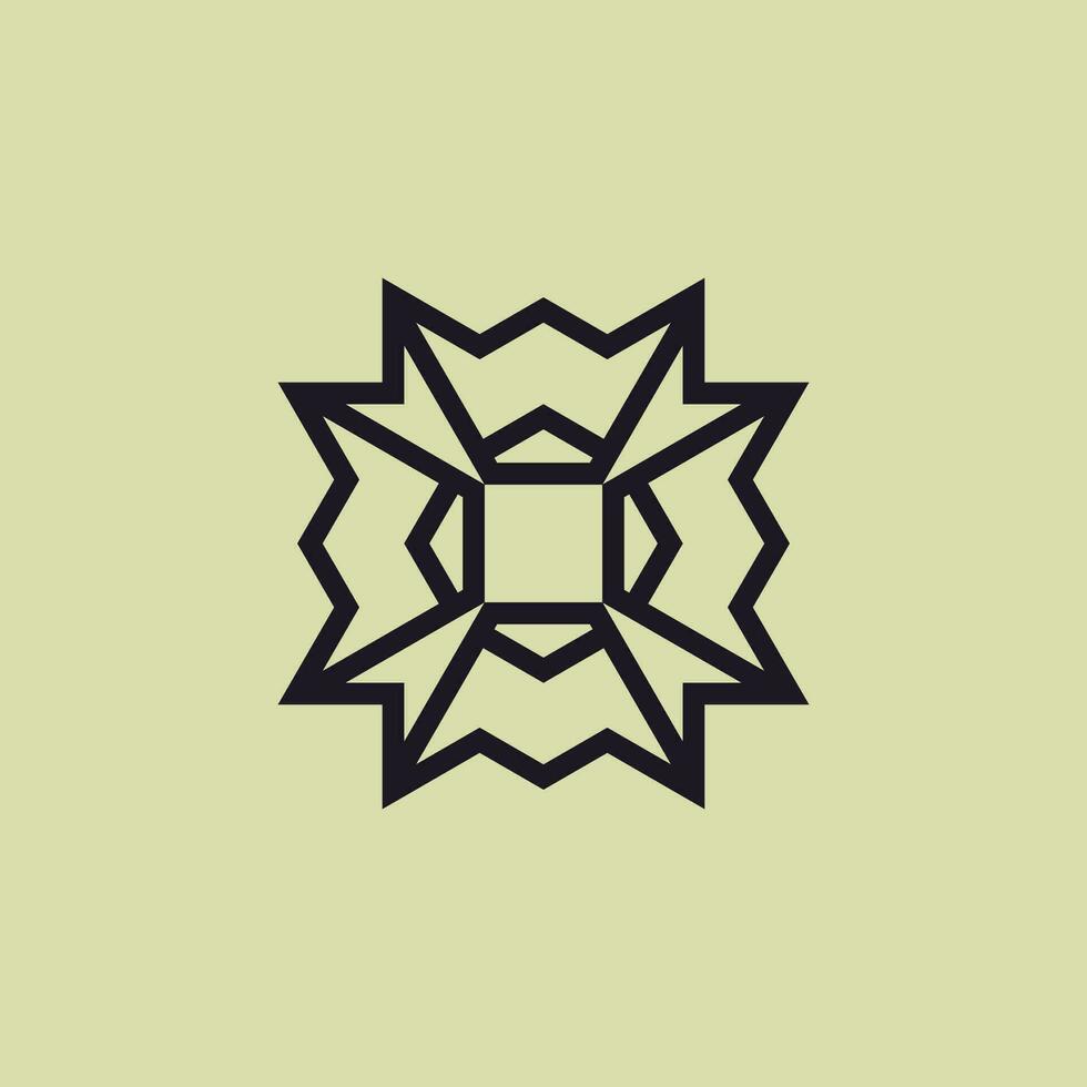 abstract arrow core direction logo vector