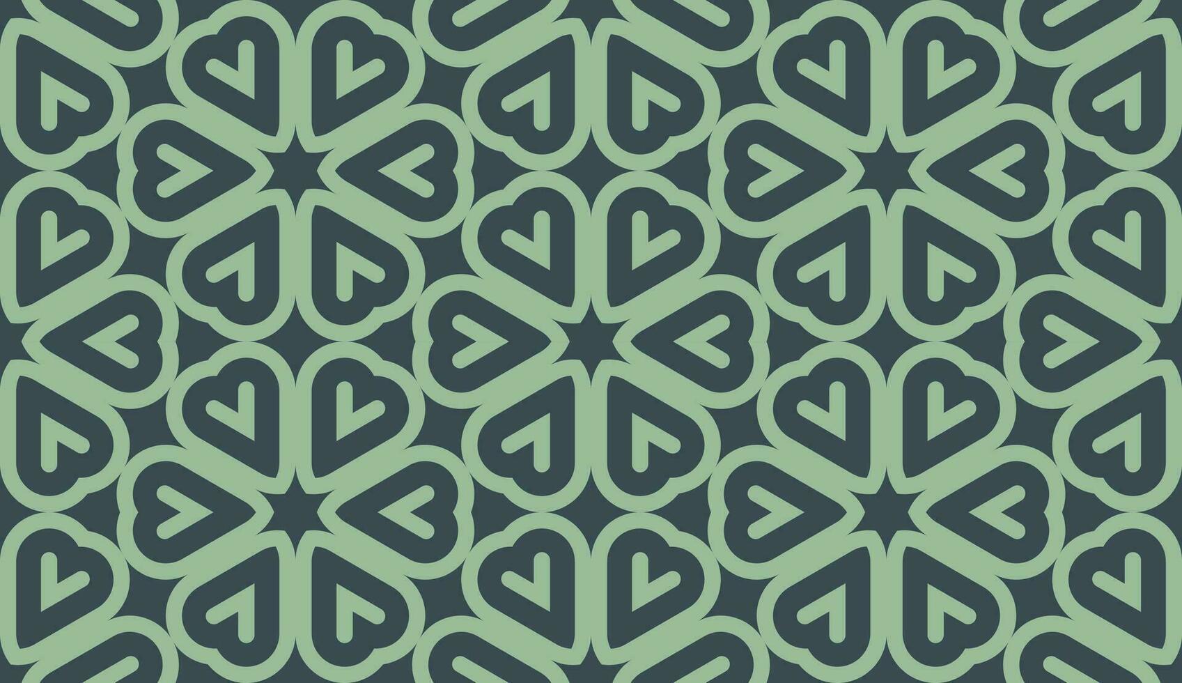 abstract elegant green nature seamless pattern vector