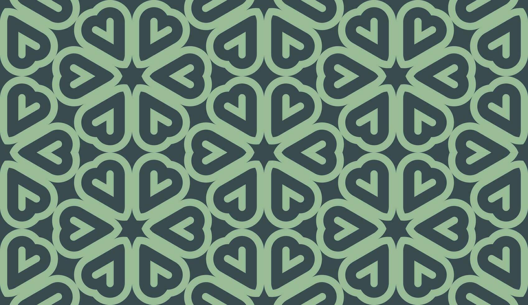 abstract elegant green nature seamless pattern vector