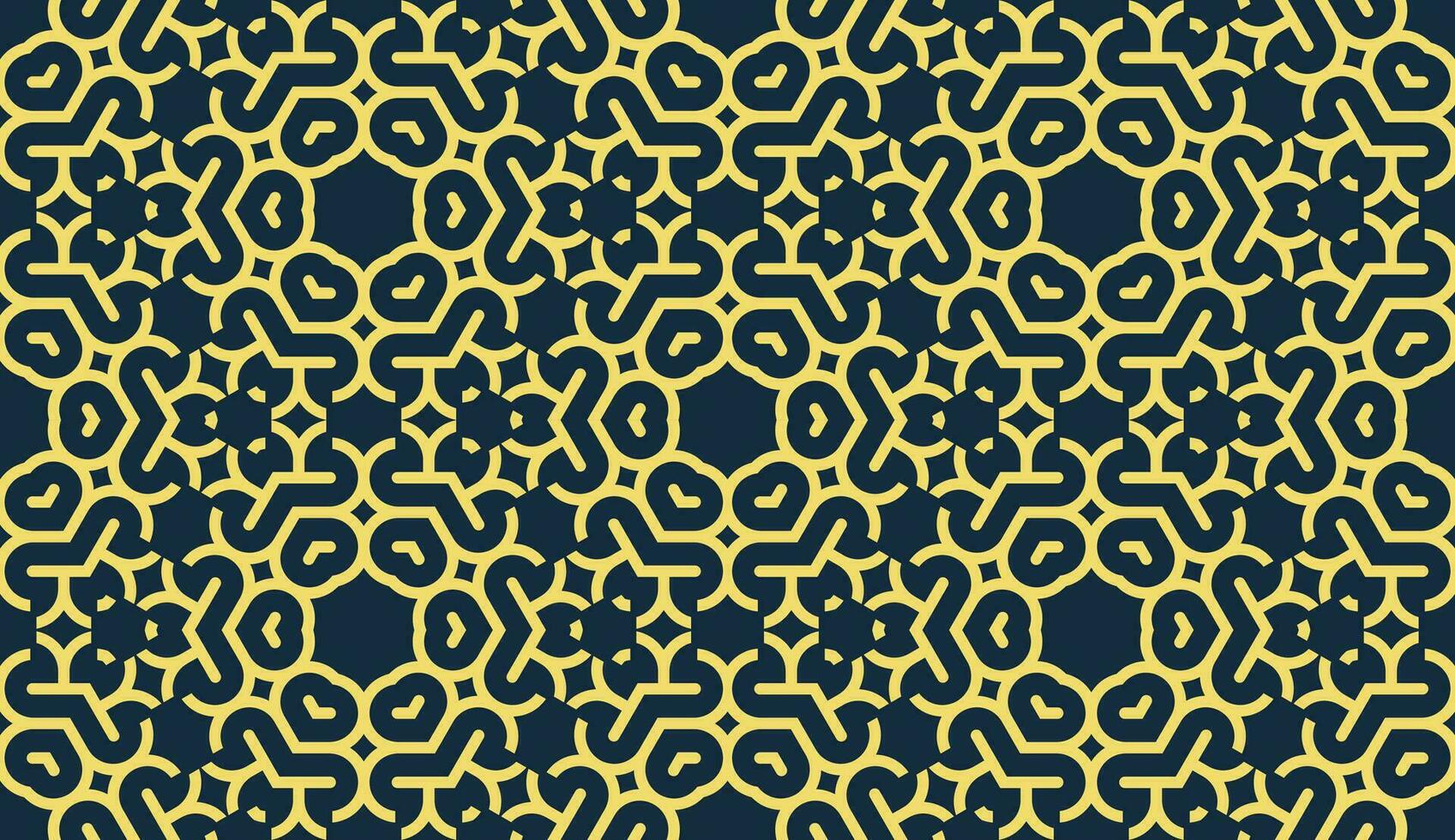 abstract geometric yellow black seamless pattern vector