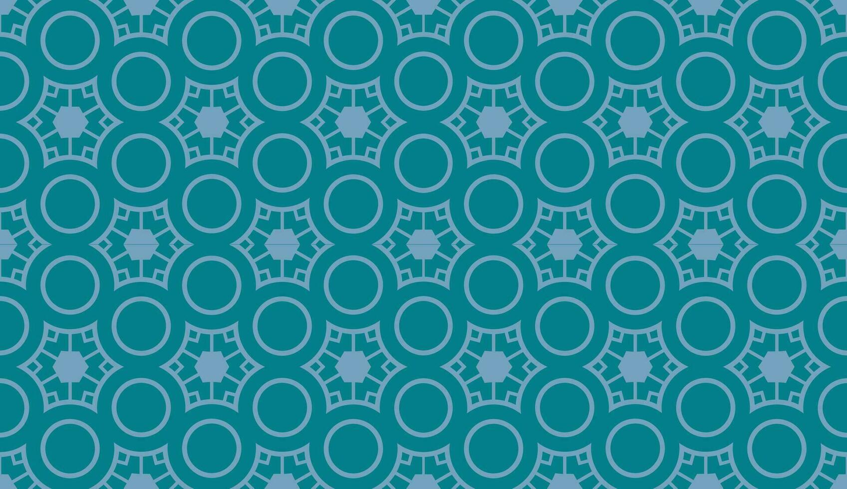 abstract blue circle lines seamless pattern vector
