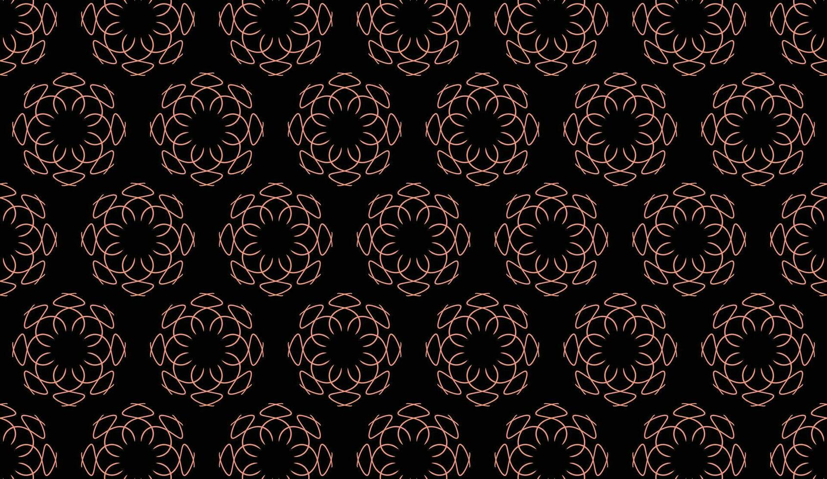 abstract luxury elegant pink and dark brown floral seamless pattern vector