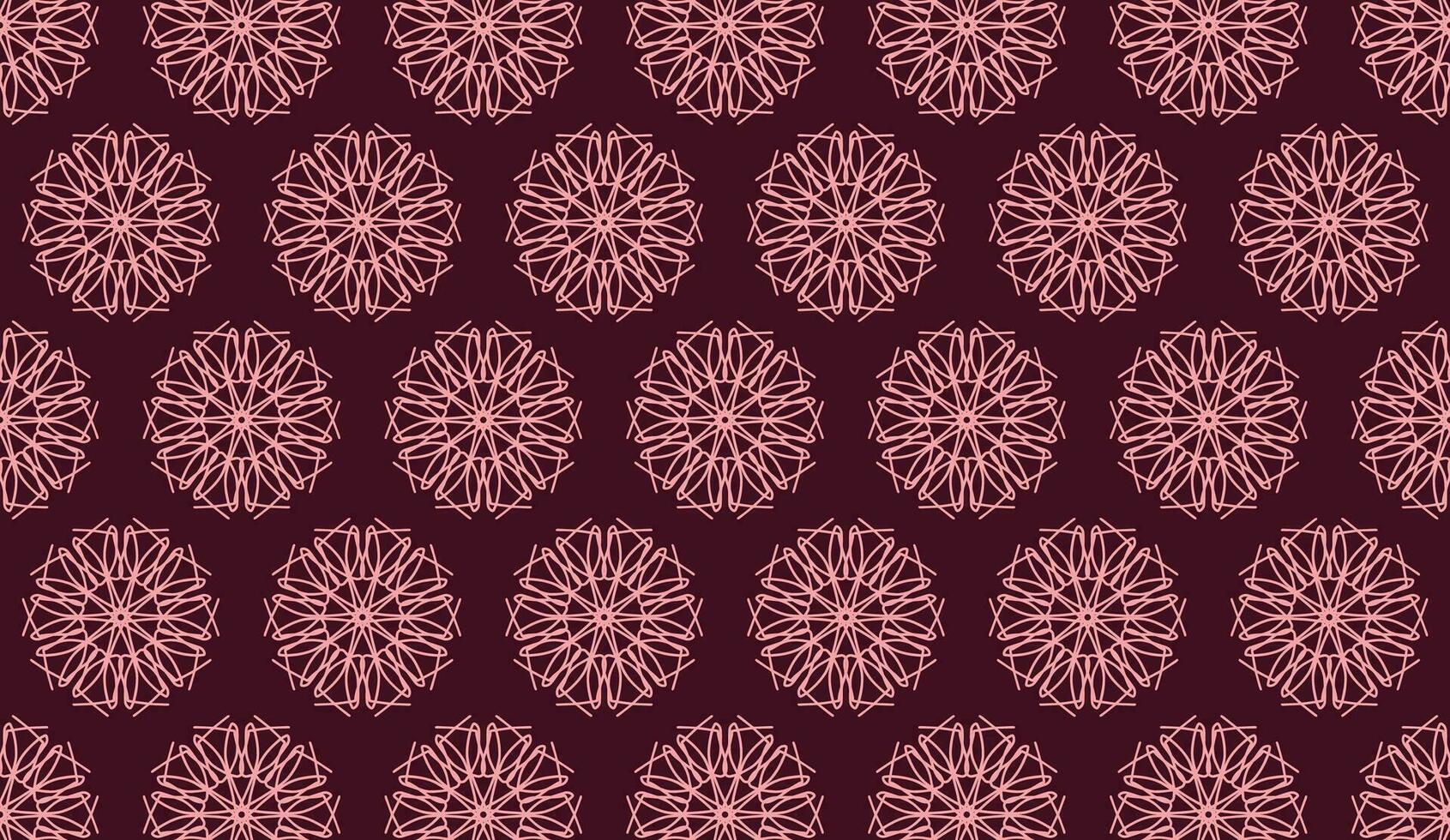 abstract luxury elegant pink and maroon red floral seamless pattern vector