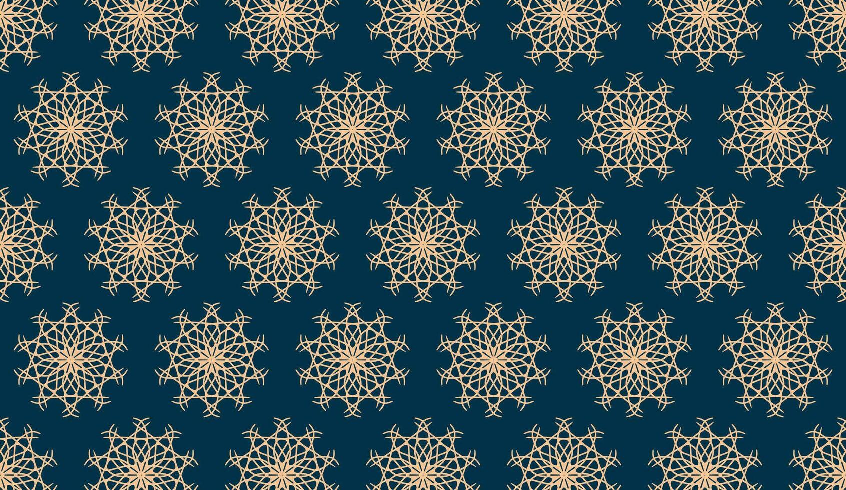 abstract luxury elegant cream and navy blue floral seamless pattern vector