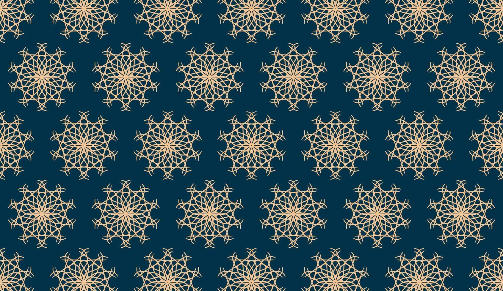 resumen lujo elegante crema y Armada azul floral sin costura modelo vector