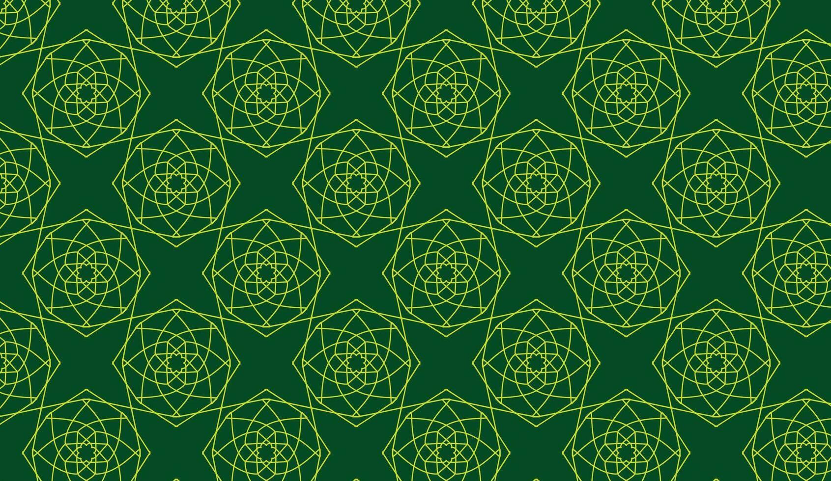 abstract luxury elegant green and dark green floral seamless pattern vector