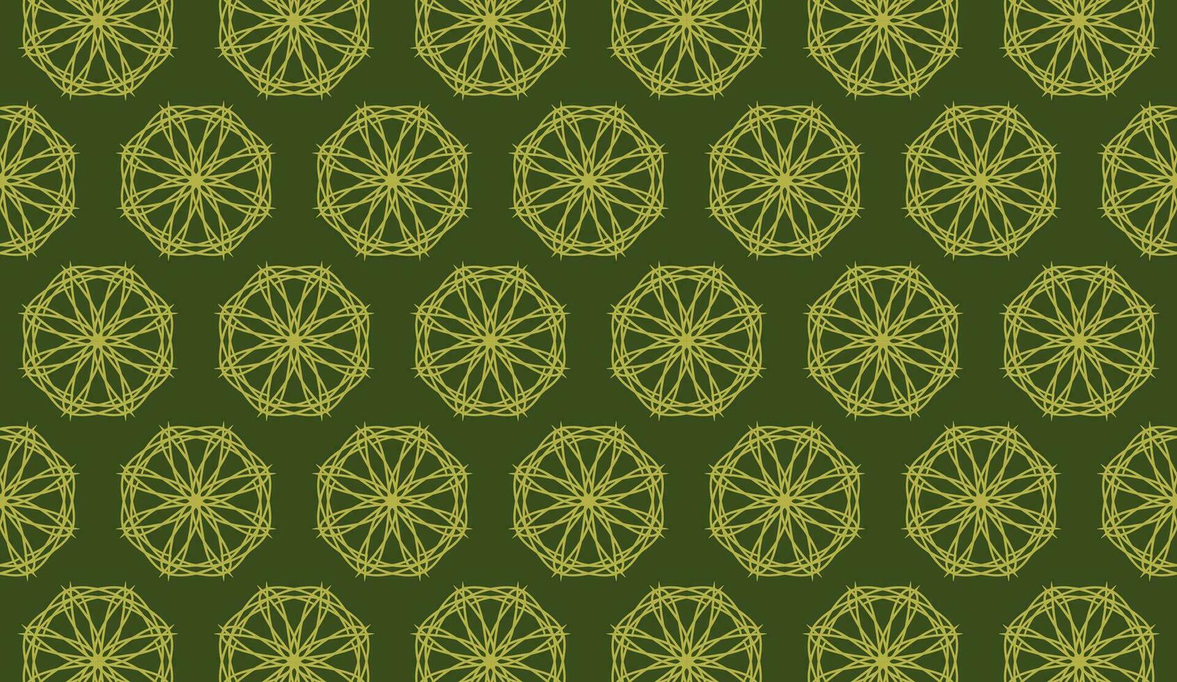 abstract luxury elegant olive green and dark olive green floral seamless pattern vector