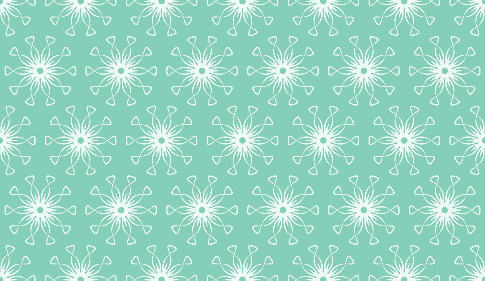 abstract luxury elegant white and turquoise blue floral seamless pattern vector