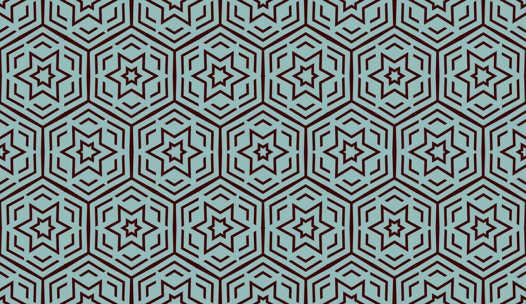 abstract maroon star line and light grey background seamless pattern vector