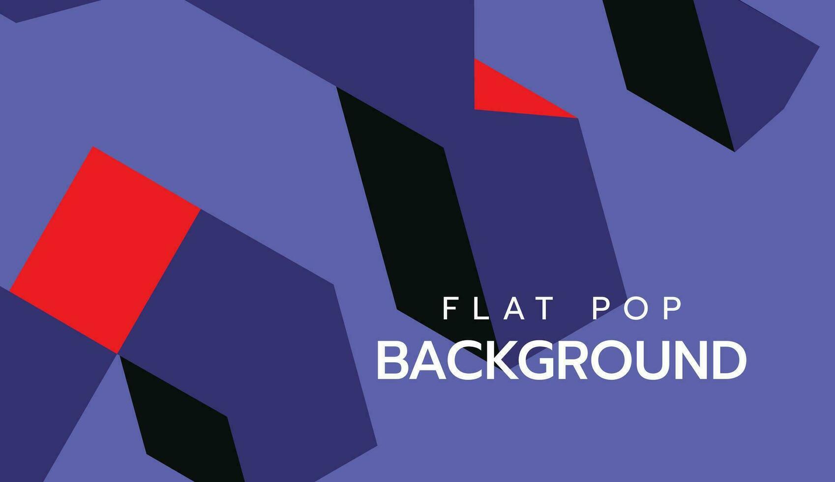 Modern flat colorful pop art background. slide presentation abstract background vector