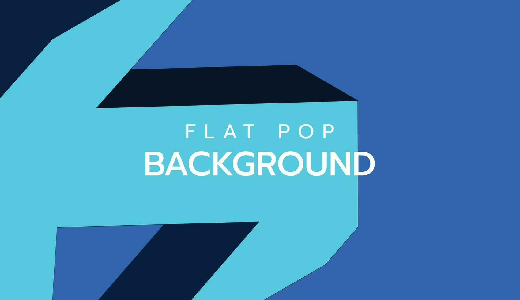Modern flat colorful pop art background. slide presentation abstract background vector