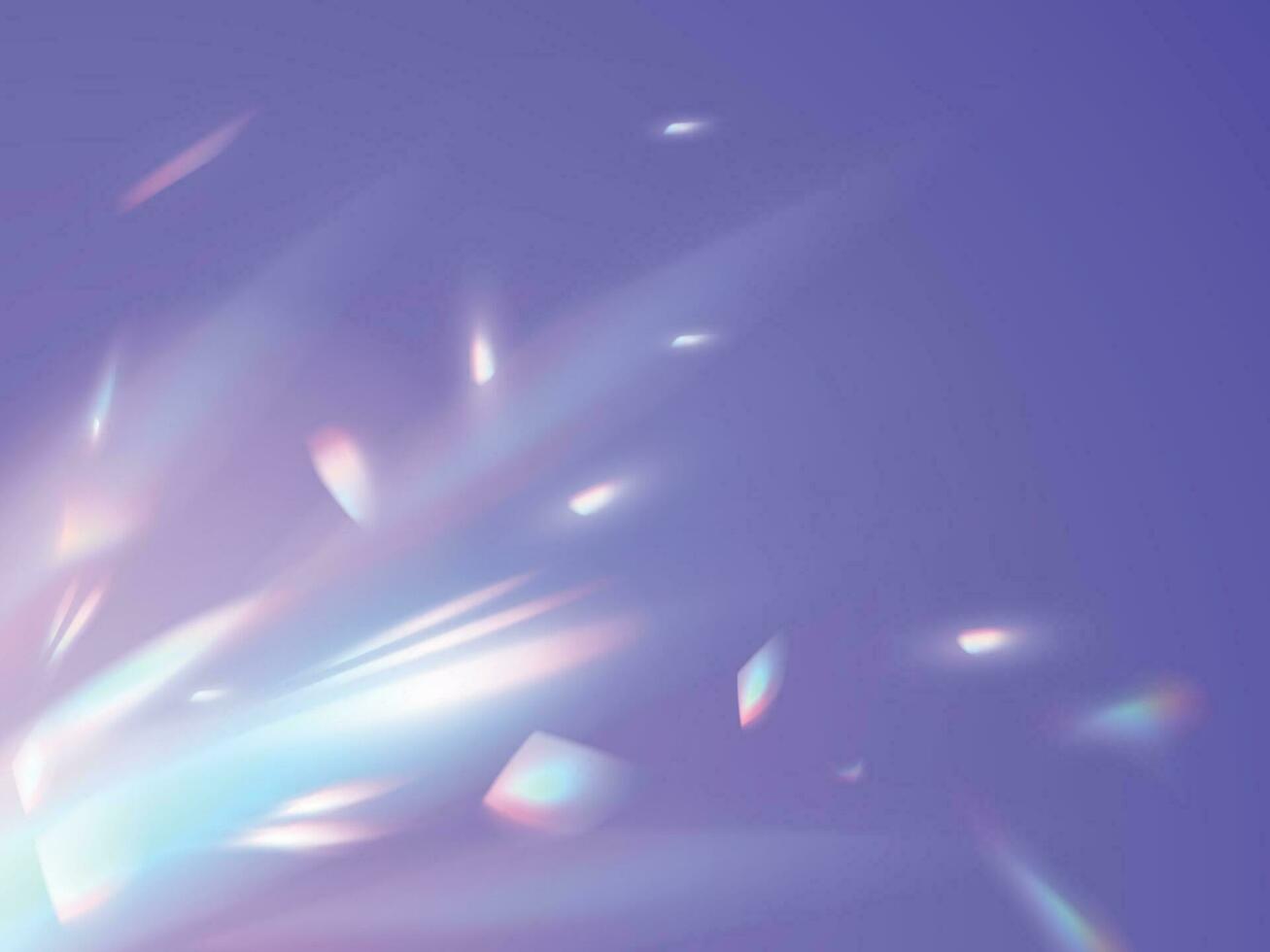 Crystal Particles Effect Background vector