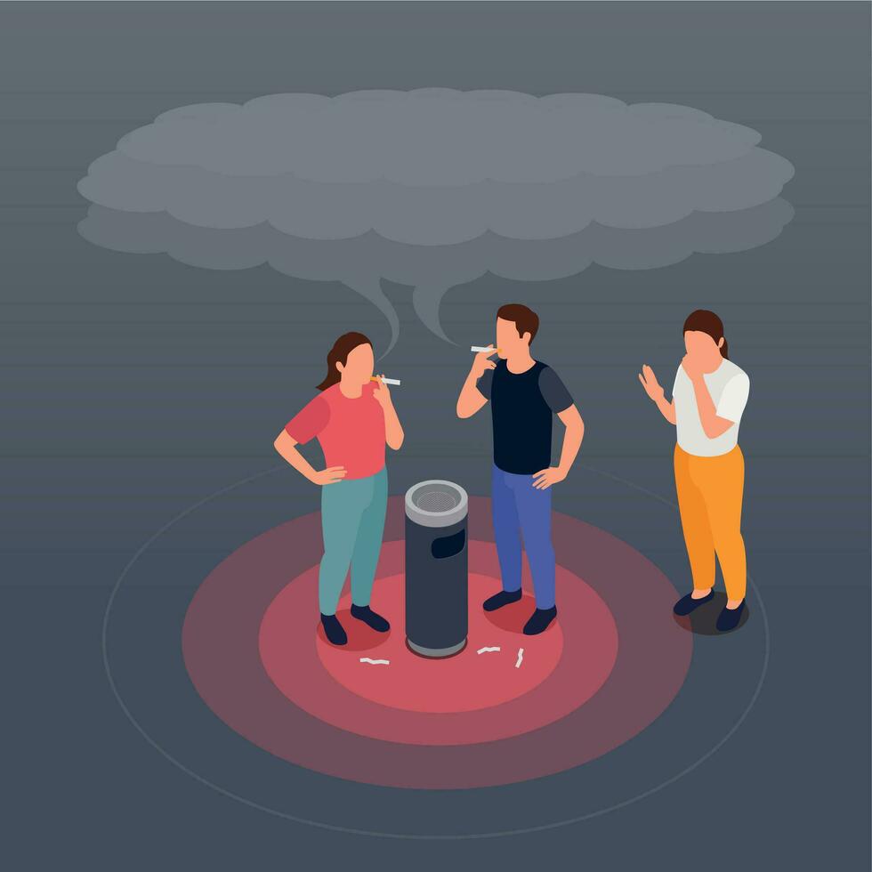 Air Pollution Concept vector