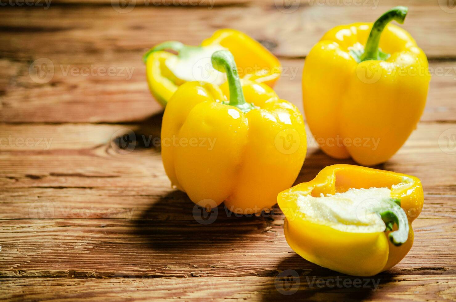 Wooden Vegetable - Yellow Bell Pepper - Moon Picnic