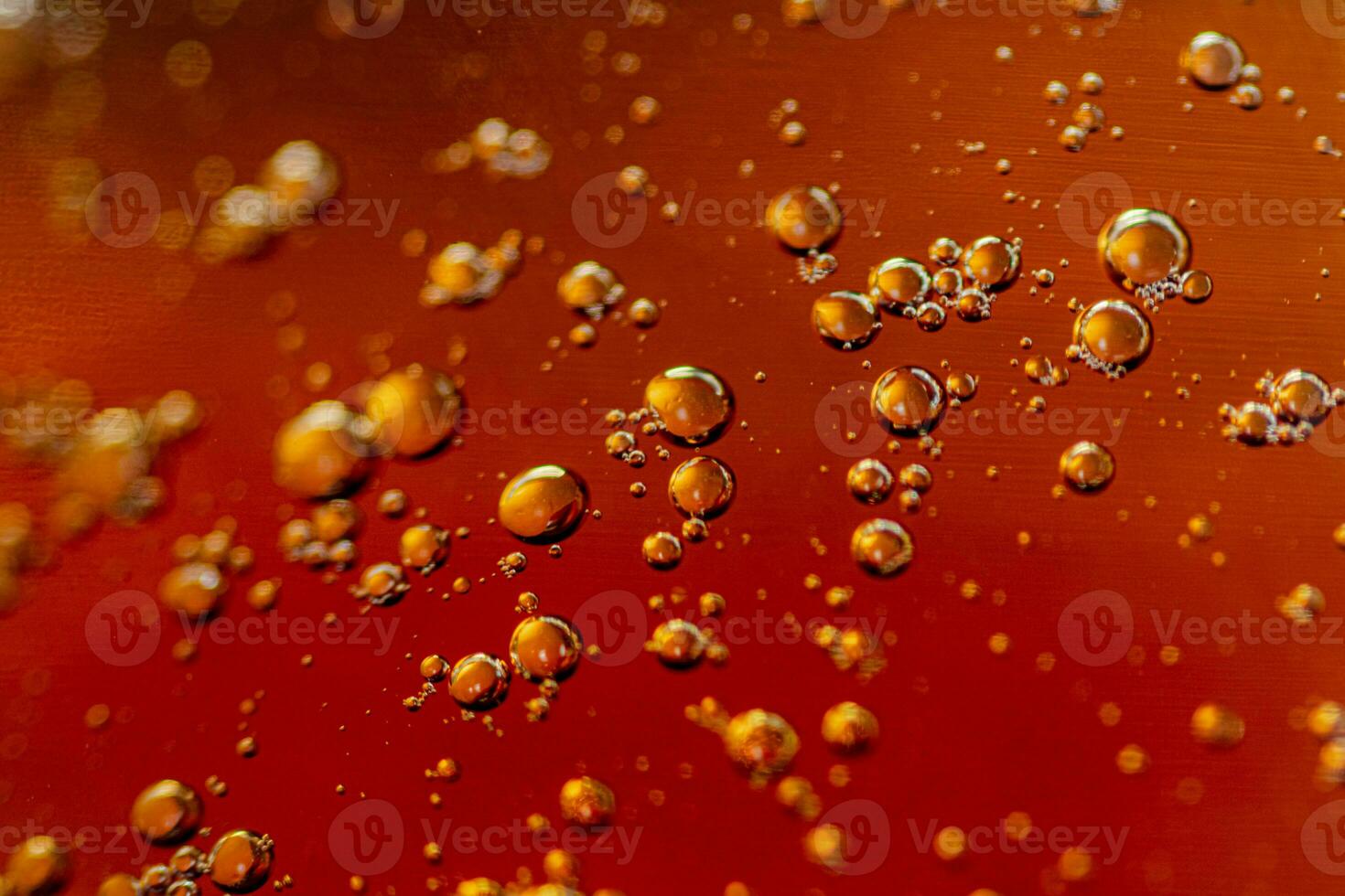 Apple juice with air bubbles. photo