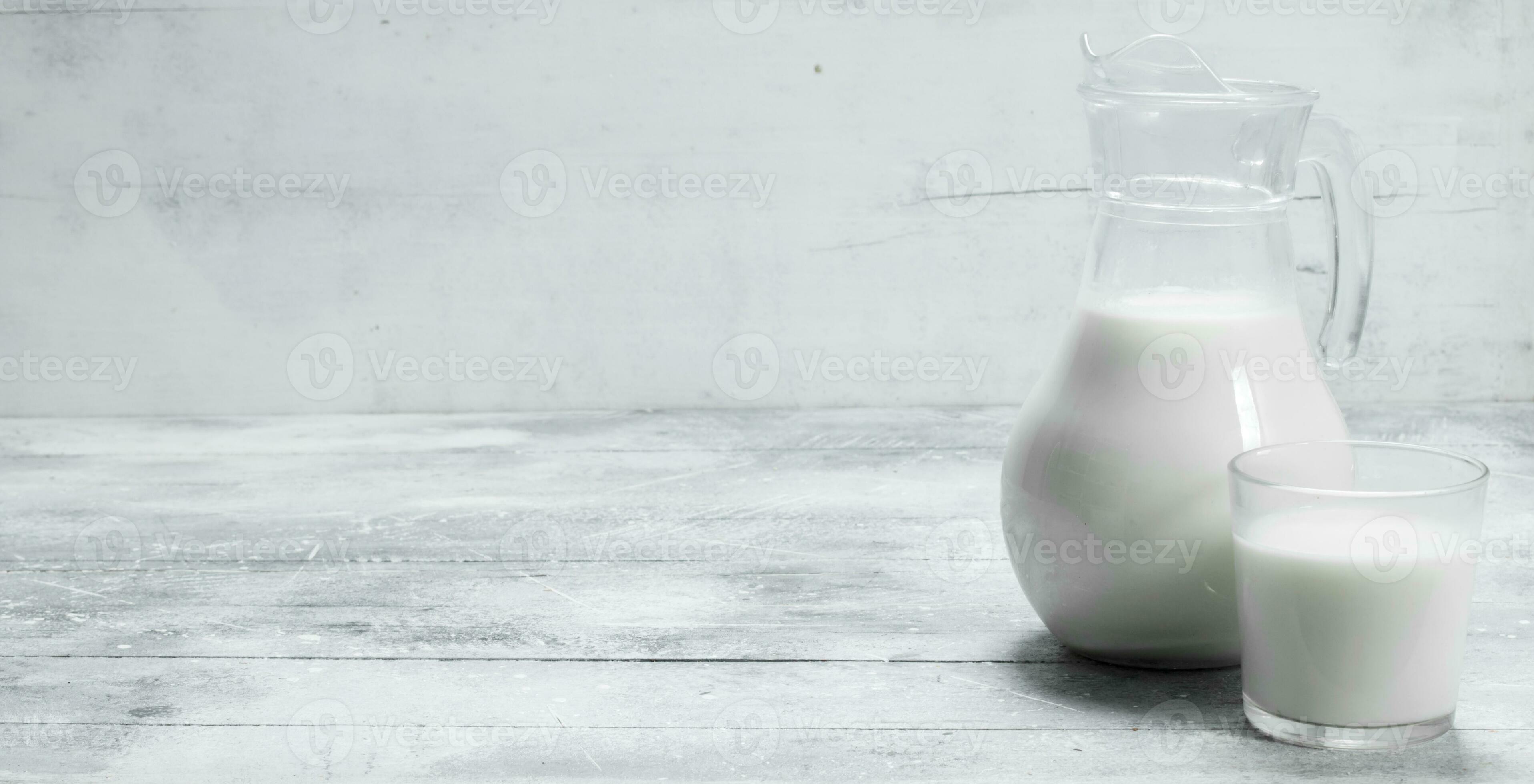 Fresh milk in the jug. 32004364 Stock Photo at Vecteezy