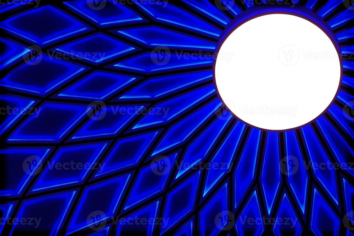 abstract background with rosette and lines highlighted in blue photo