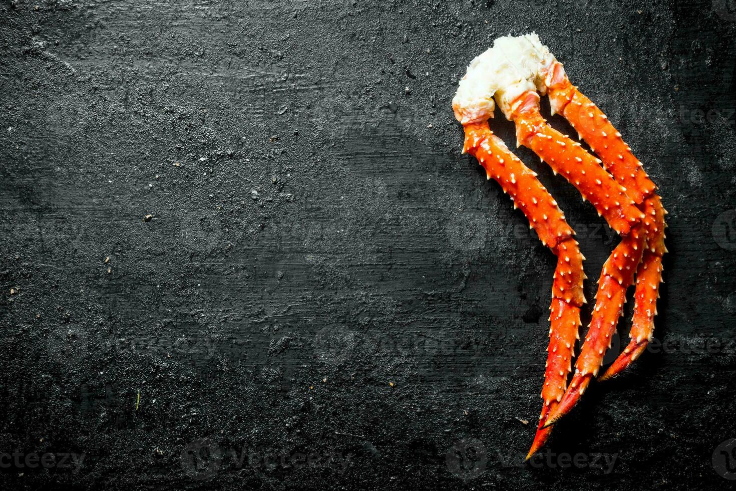 Fresh boiled crab. photo